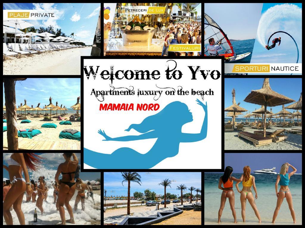 Apartamento Yvo Lioness&Mamaia Nord Năvodari Exterior foto